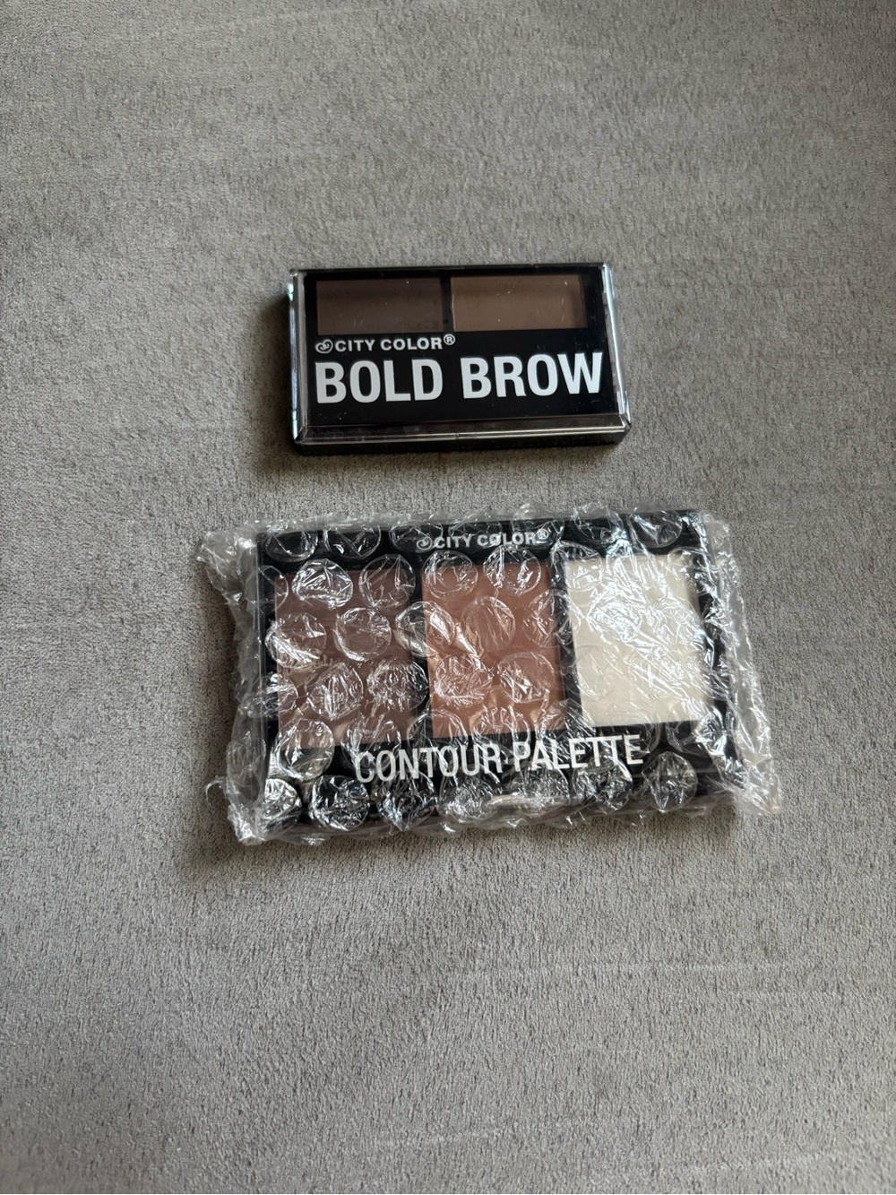 City Color Brow & Contour Set - Brown and Cream Shades